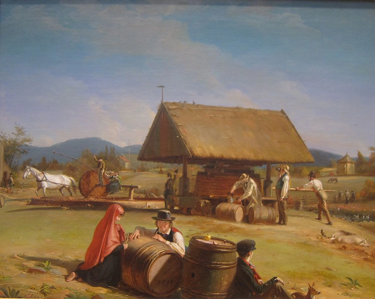 Produzione del sidro - Metropolitan Museum of Art, New York